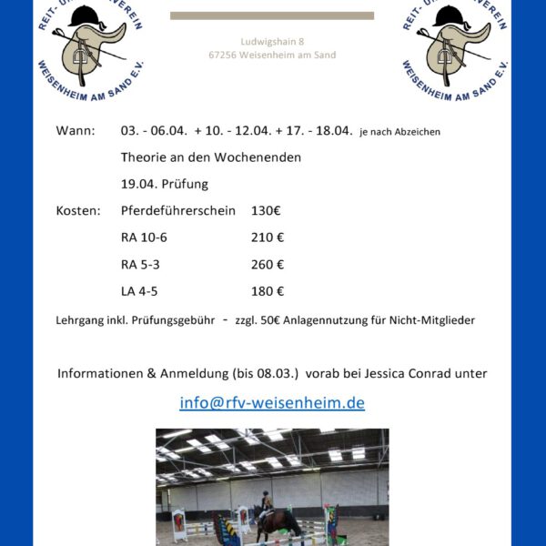 Abzeichenlehrgang 2026